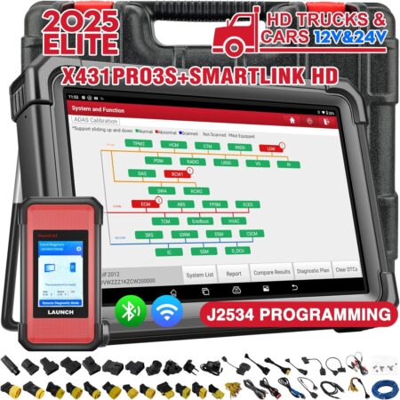 Launch USA Gear HD Commercial Vehicle Diagnostic Scan Tool Review